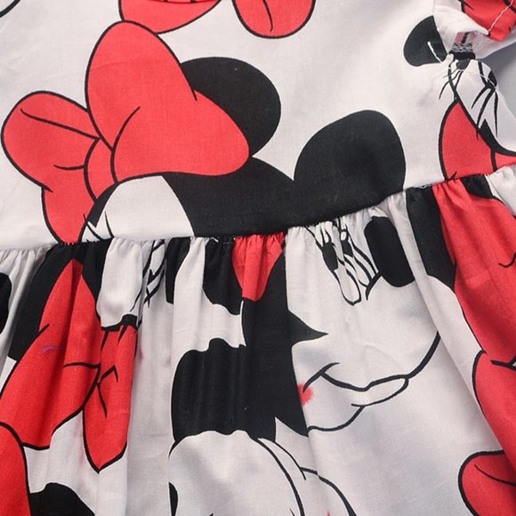Minnie Mouse Girl Dress Disney Outfit Dress First Birthday Smash Cake Mickey - Picture 8 of 8